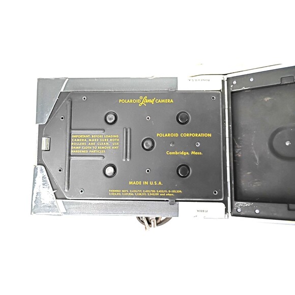 Polaroid Land Camera 800 Diffuser Light Manual Bulb 1957 Vintage NOT TESTED - Picture 10 of 16